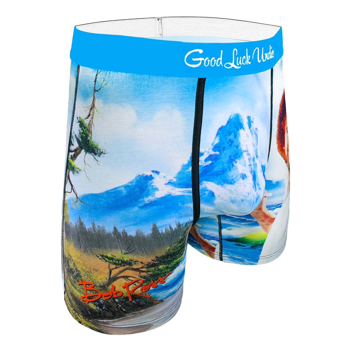 Men's Bob Ross, Happy Mountain Underwear