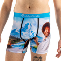 Men's Bob Ross, Happy Mountain Underwear