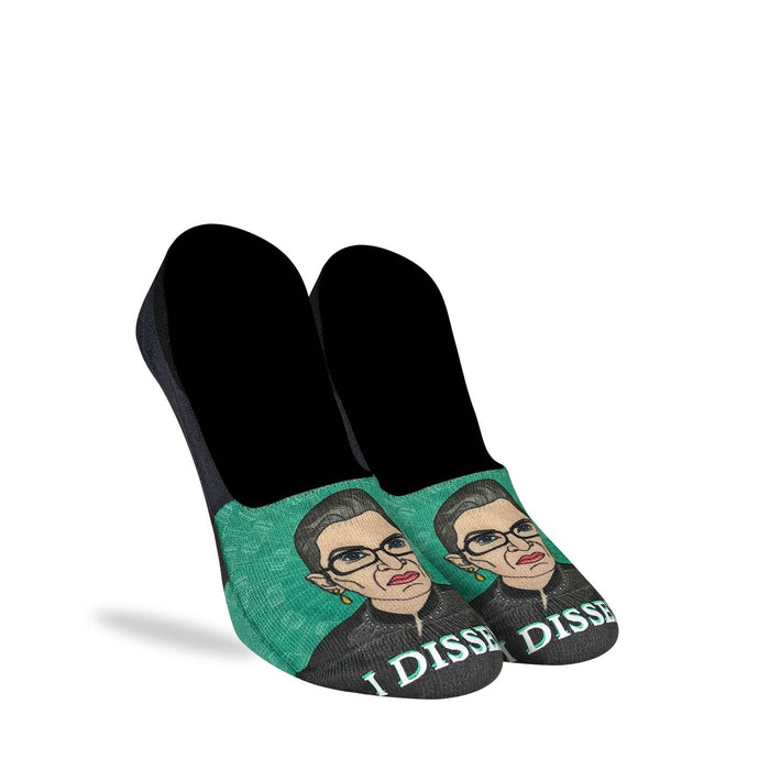 Women's Ruth Bader Ginsburg Portrait No Show Socks