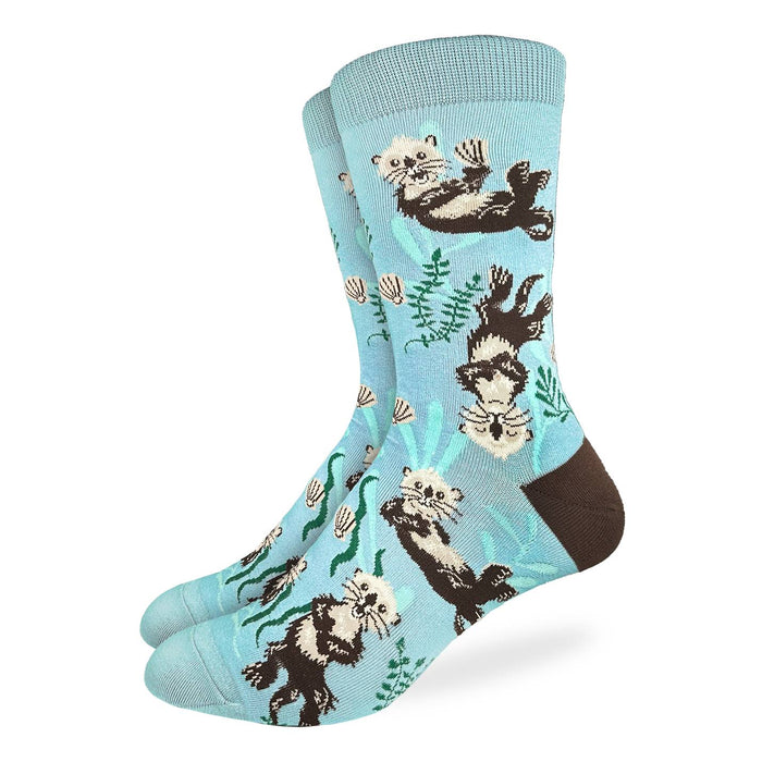 Men's Big & Tall Sea Otter Socks