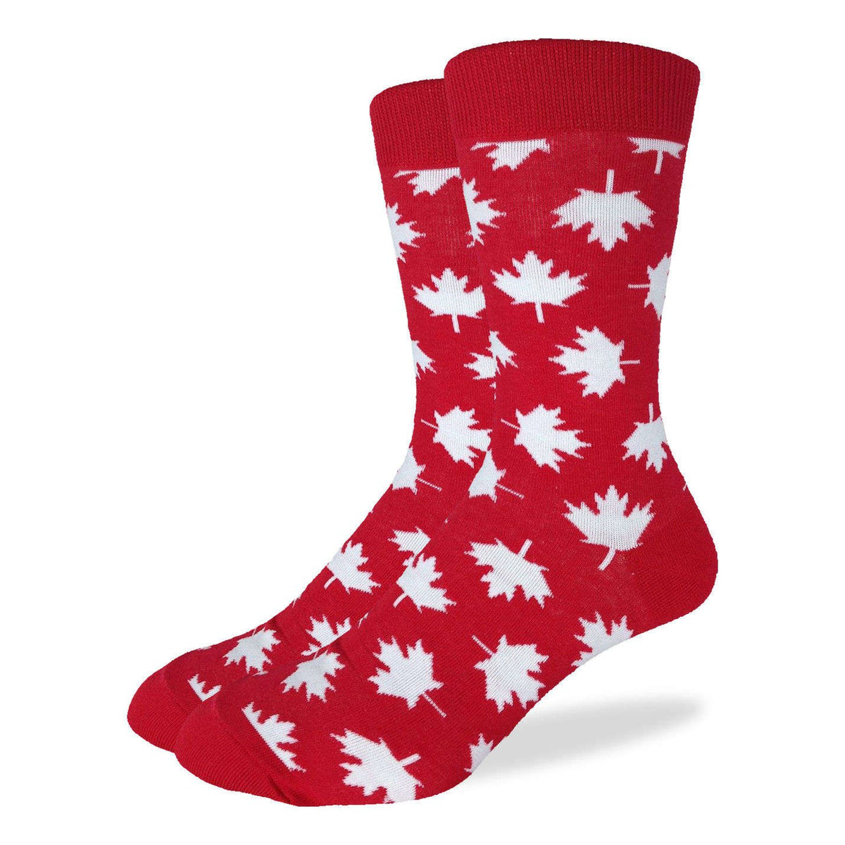 Men's King Size Canada Maple Leaf Socks