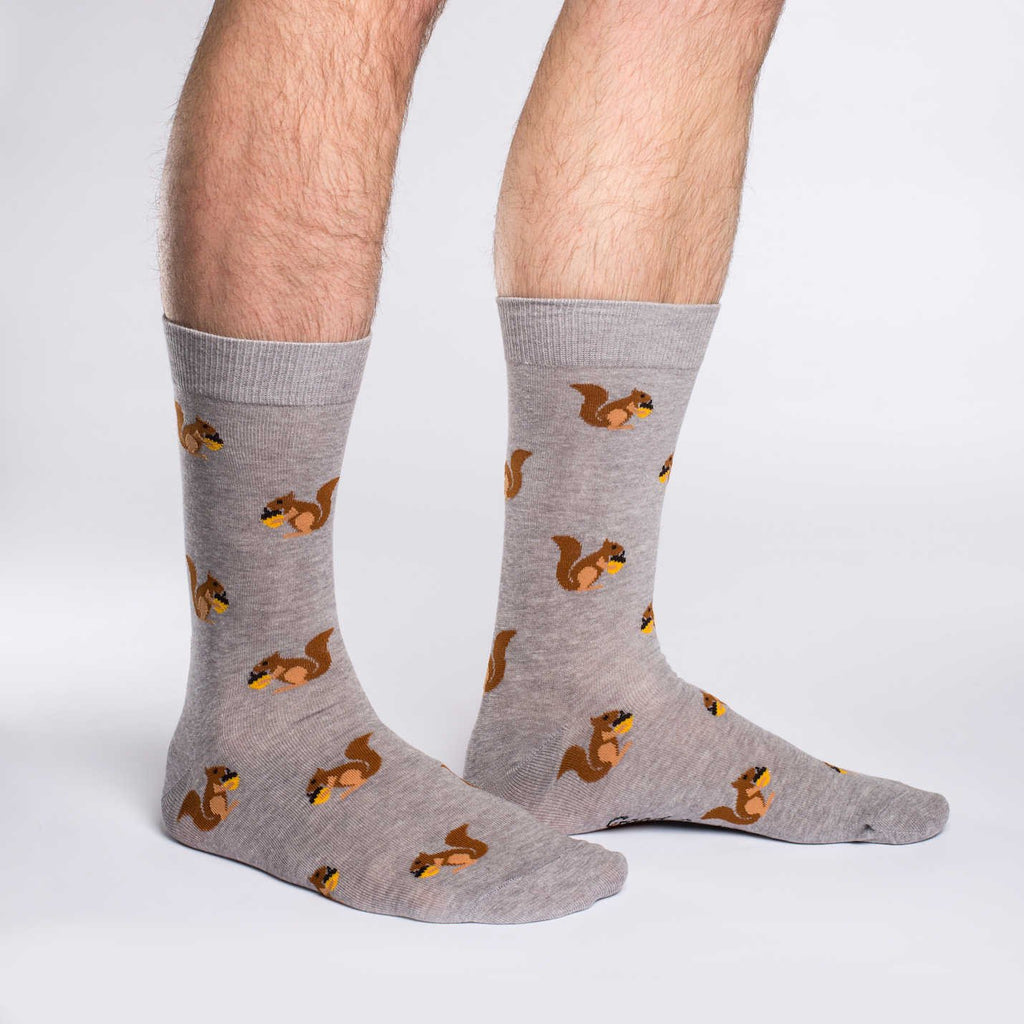 Men's King Size Squirrel Socks