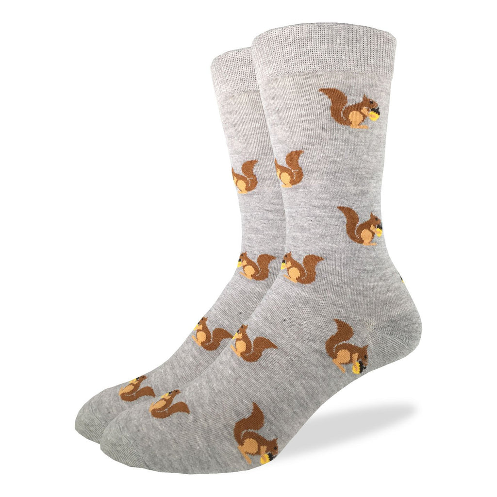 Squirrels Crew Socks | Good Luck Sock