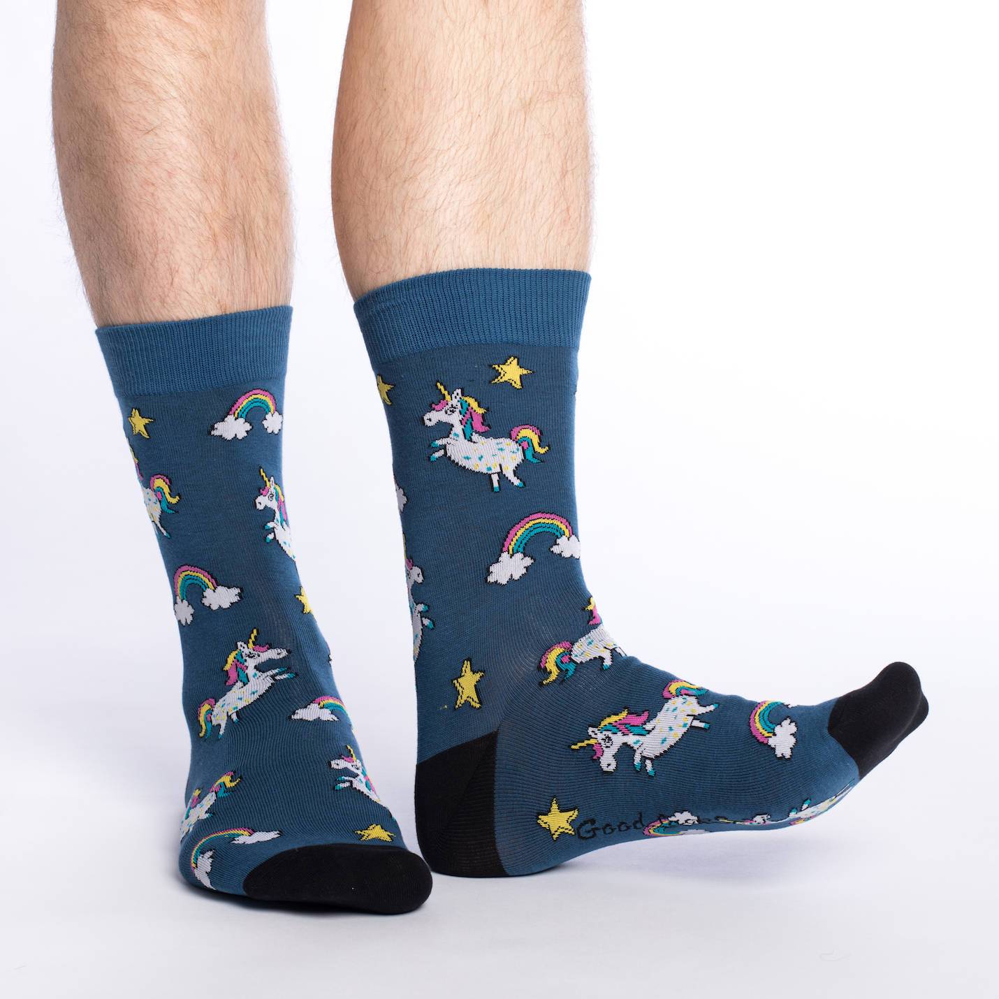 Men s Unicorns Socks Good Luck Sock