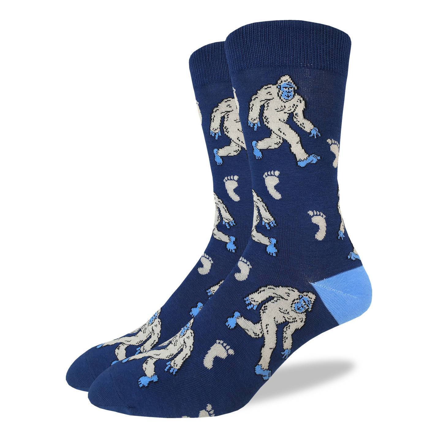 Good Luck Sock Men's Bigfoot & Yeti Socks, Adult