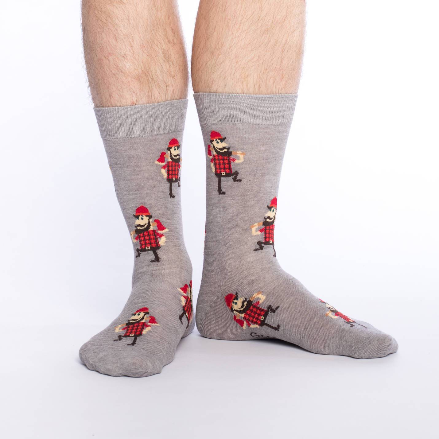 Men's Lumberjack Socks – Good Luck Sock