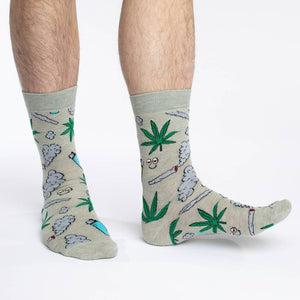Men's Stoned Marijuana Socks