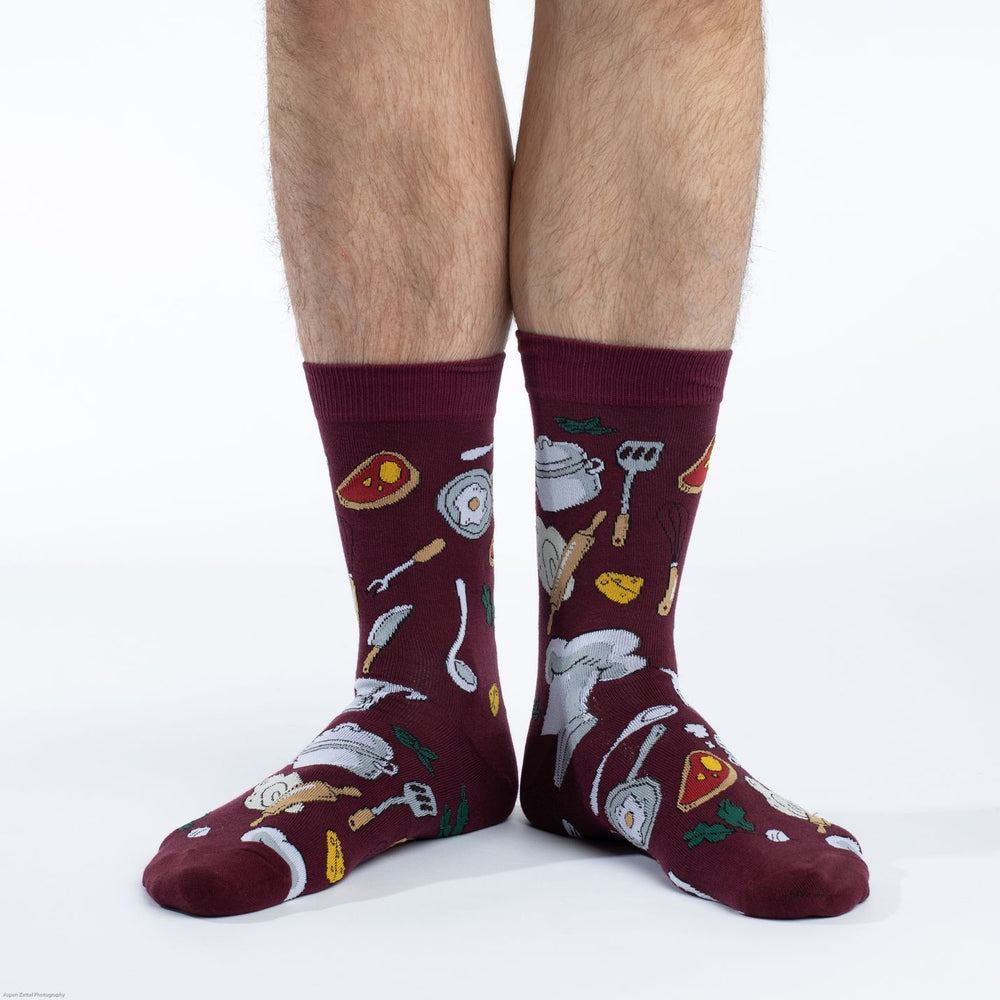 Socking Cook Men's Chef Socks – Good Luck Sock
