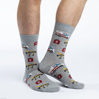 Men's King Size Paramedic Socks