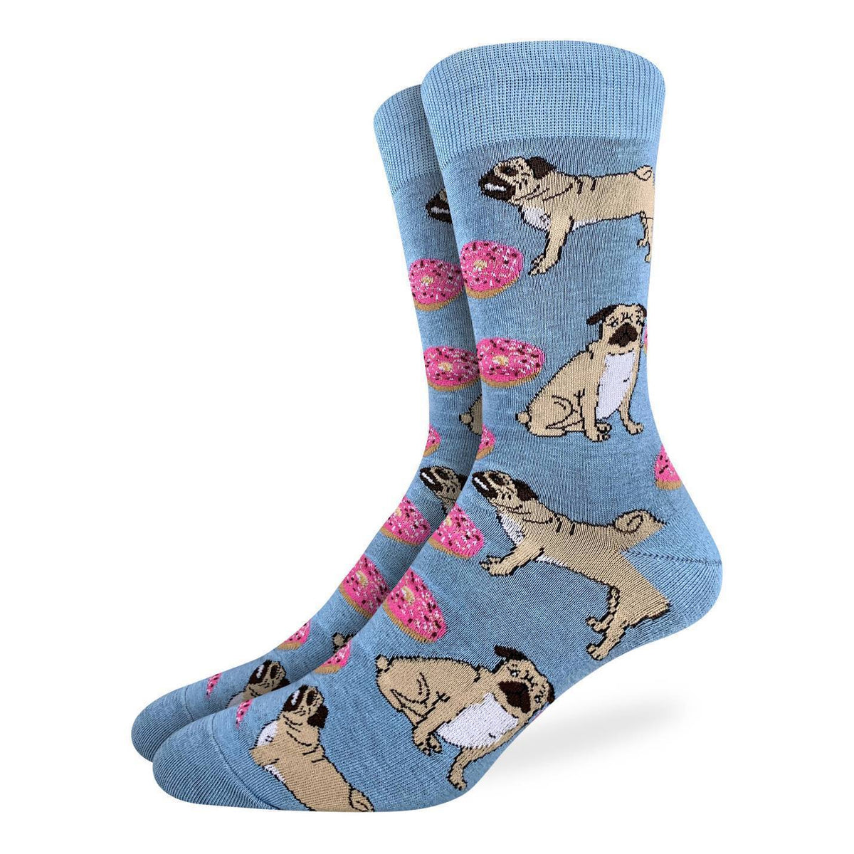 Men's Pugs and Donuts Socks