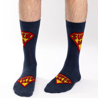 Men's King Size Super Dad Socks