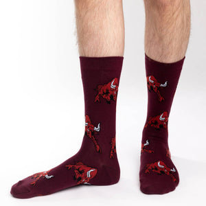 Men's King Size Raging Bull Socks