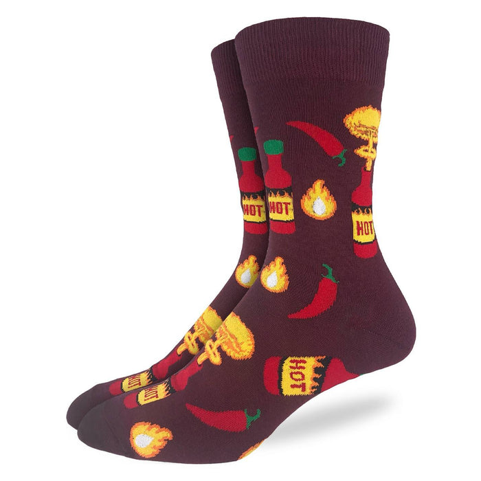 Men's King Size Hot Sauce Socks