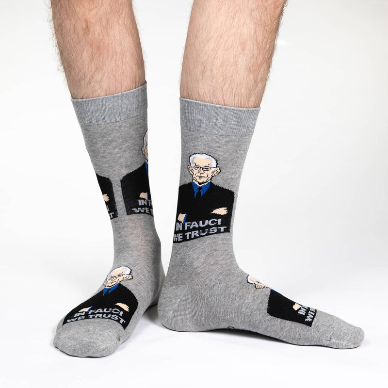 Men's Dr. Fauci Arms Crossed Socks