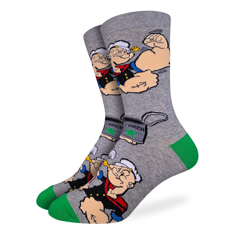 Men's Popeye, Flexing Socks