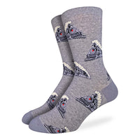 Men's Big & Tall Steam Train Socks