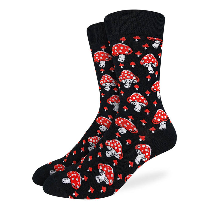 Men's King Size Amanita Mushrooms Socks