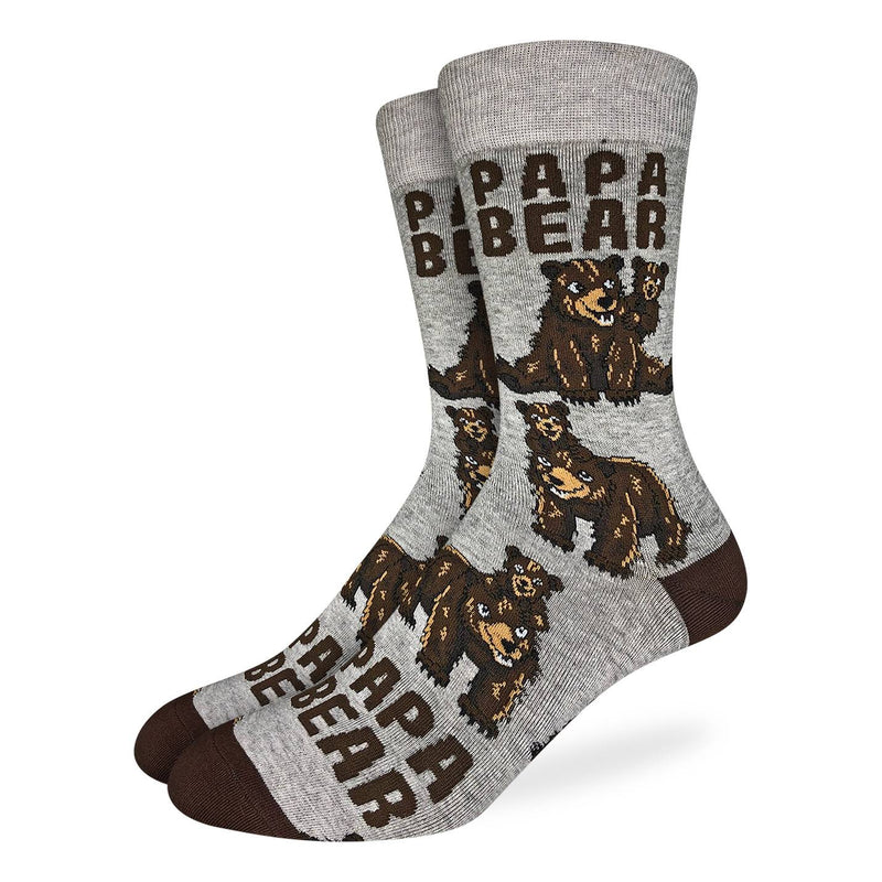 Men's King Size Papa Bear Socks