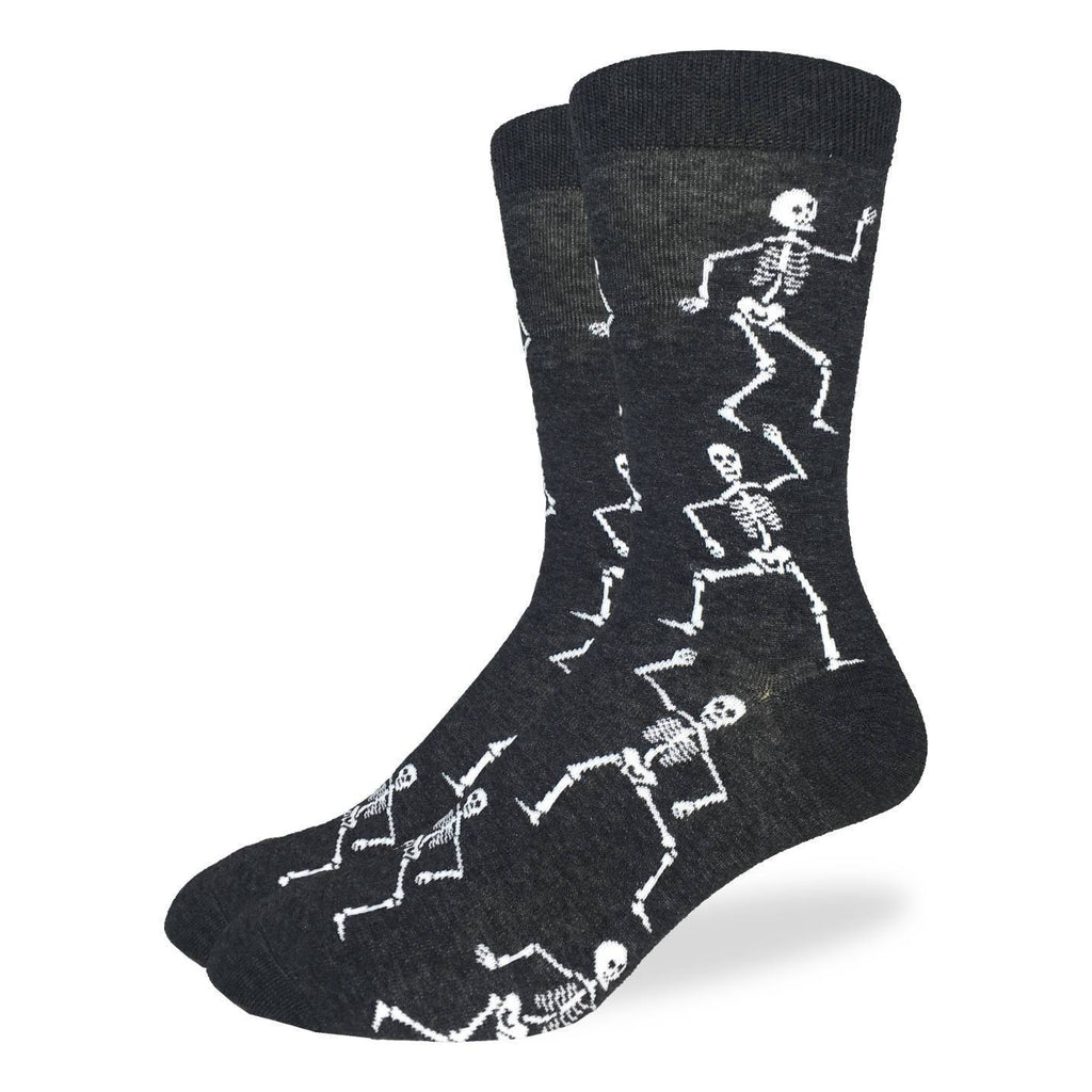 Men's King Size Skeletons Socks