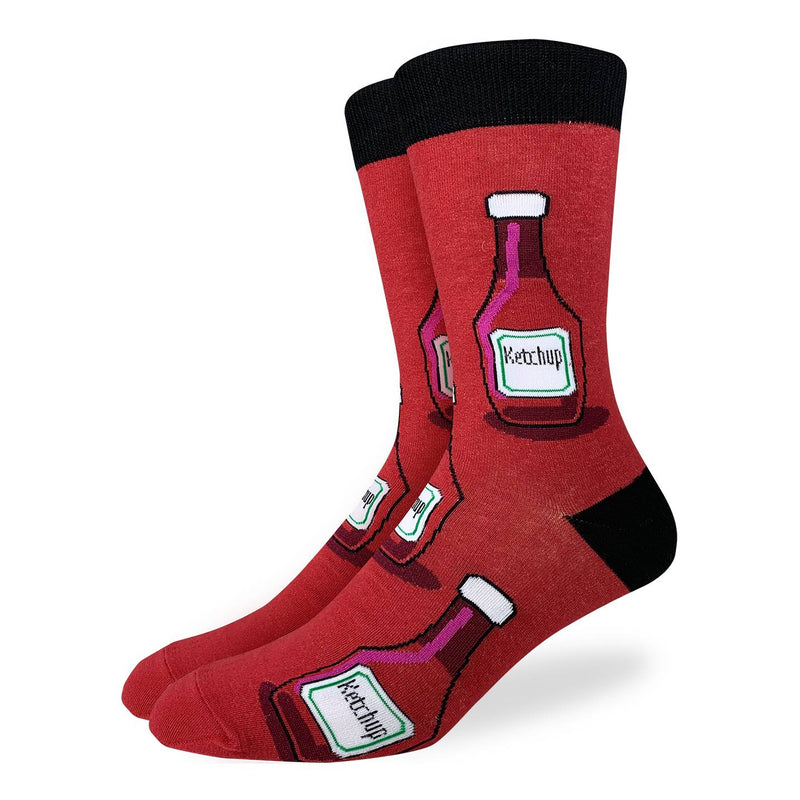 Men's King Size Ketchup Socks