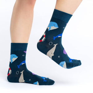 Women's Whales Socks