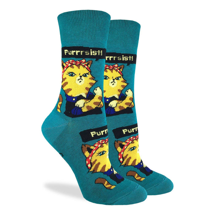 Women's Purrsist Cat Socks