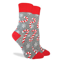 Women's Candy Cane Christmas Socks