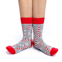 Women's Candy Cane Christmas Socks