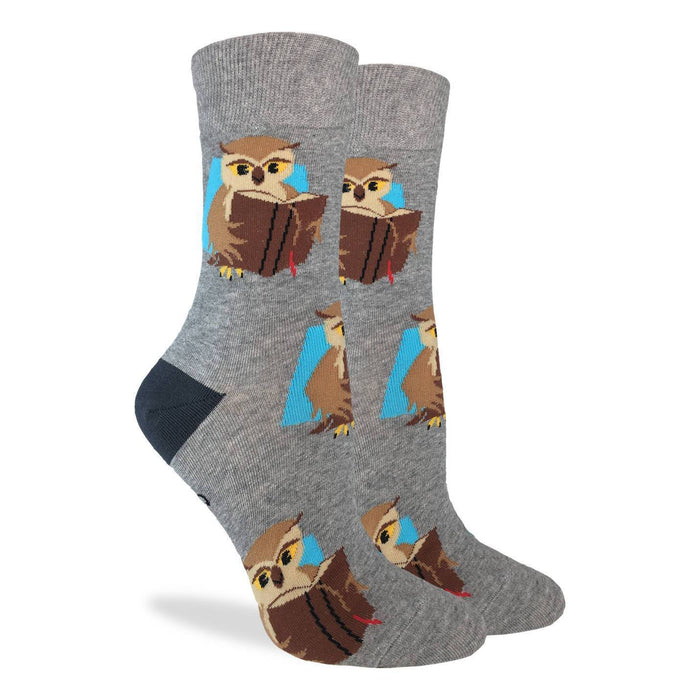 Women's Book Owl Socks