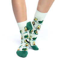 Women's Avocado Yoga Socks