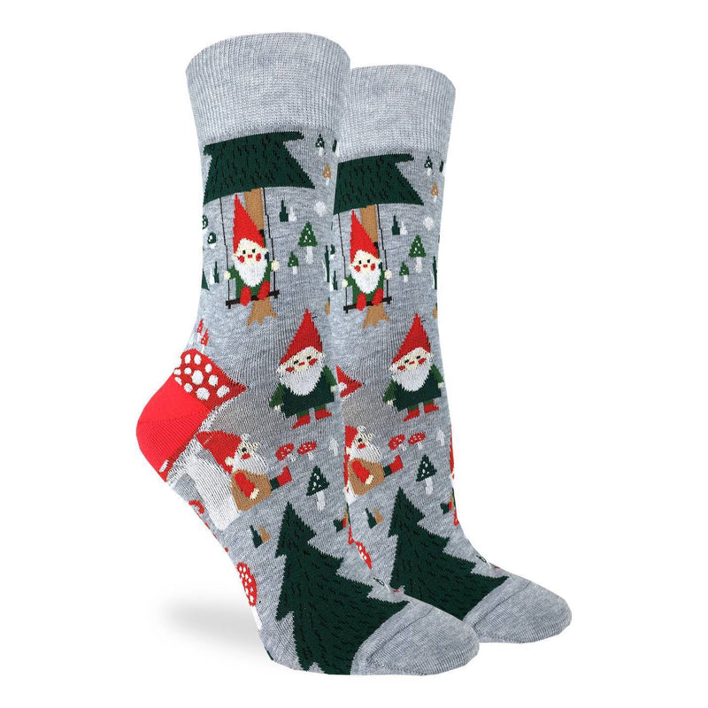 Women's Woodland Gnomes Socks – Good Luck Sock