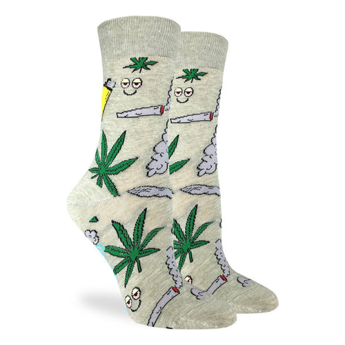 Women's Stoned Marijuana Socks – Good Luck Sock