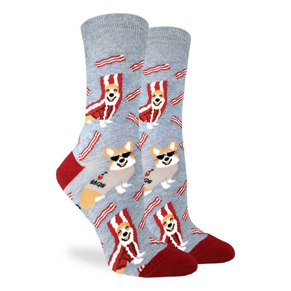 Women's Corgi Bacon Socks – Good Luck Sock