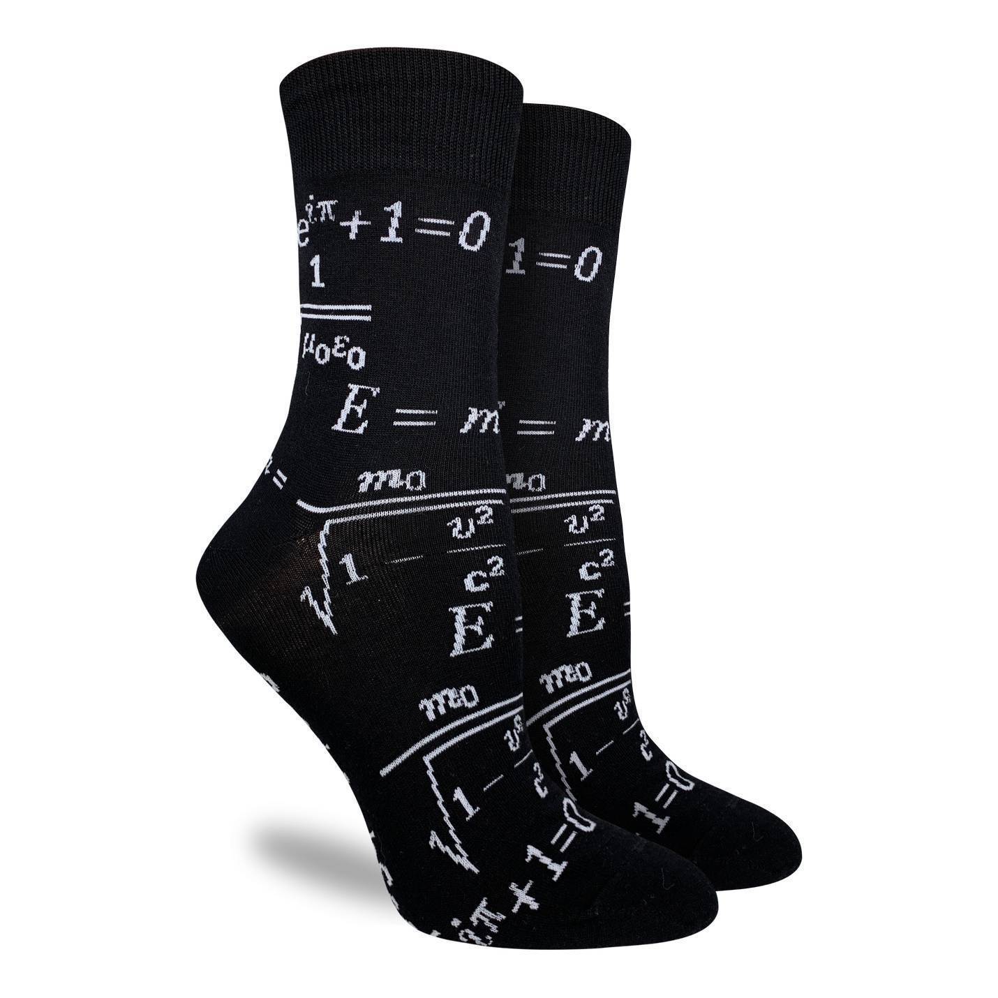 Women's Math Equations Socks – Good Luck Sock