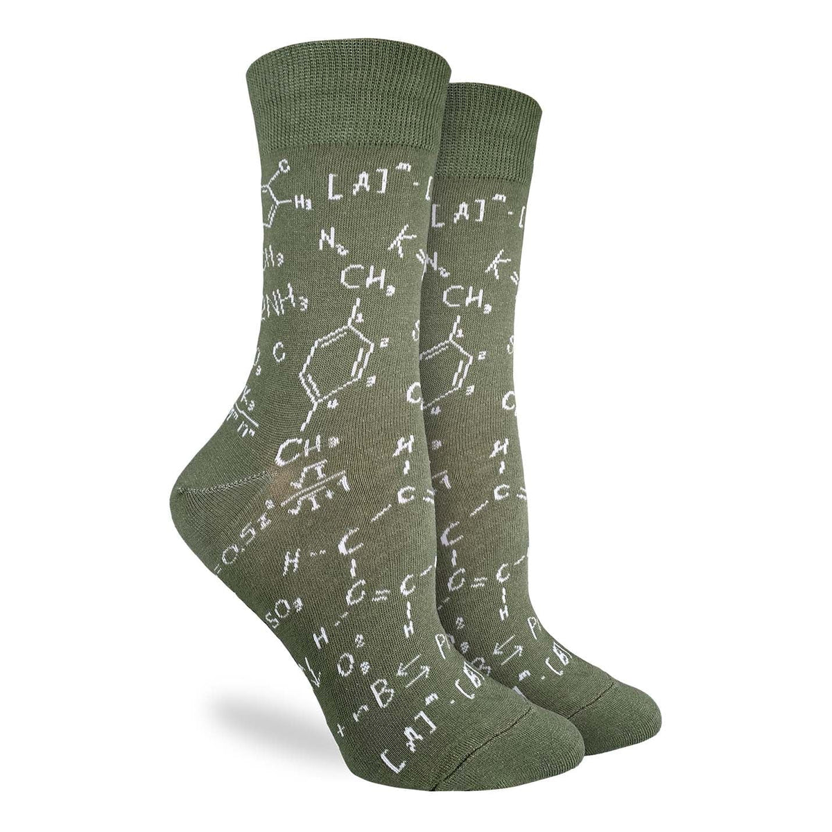 Women's Chemistry Formulas Socks