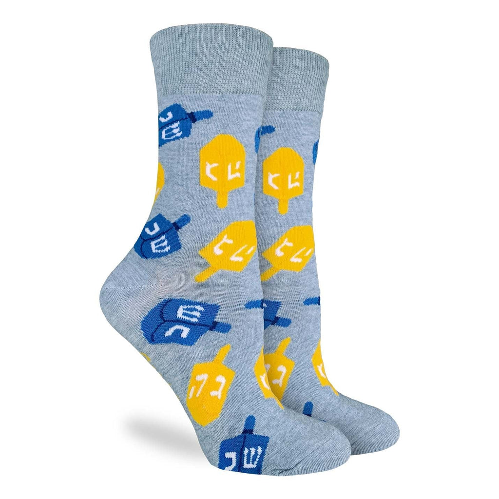 Women's Hanukkah Dreidel Socks