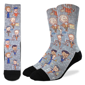 Men's Famous Scientist Socks