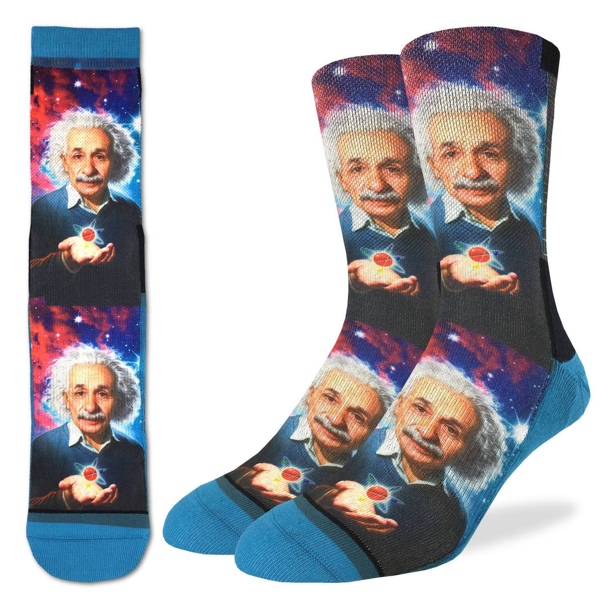 Men's Albert Einstein, Atomic Socks