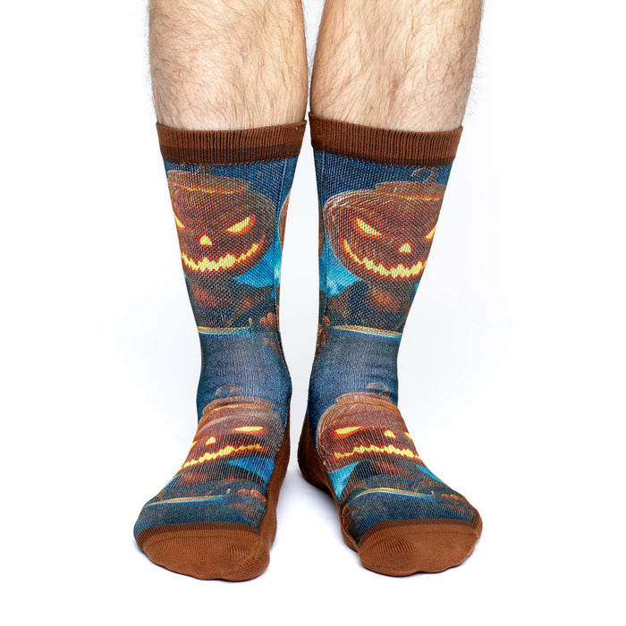 Men's Evil Pumpkin Socks