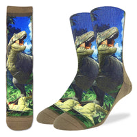 Men's Tyrannosaurus Rex Dinosaur Socks
