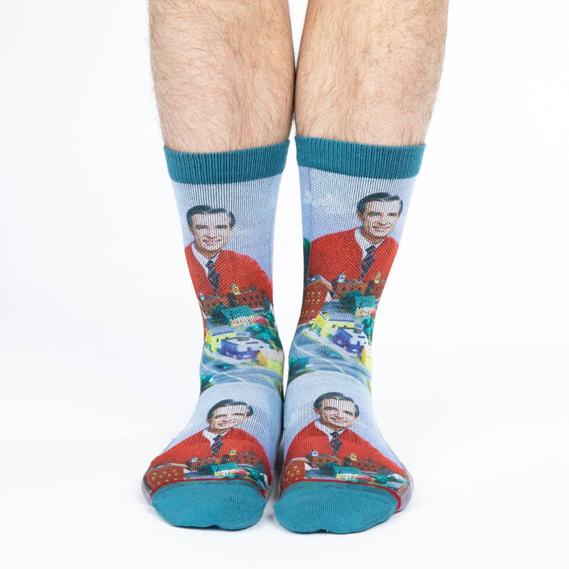 Men's Mister Rogers, Make Believe Kingdom Socks