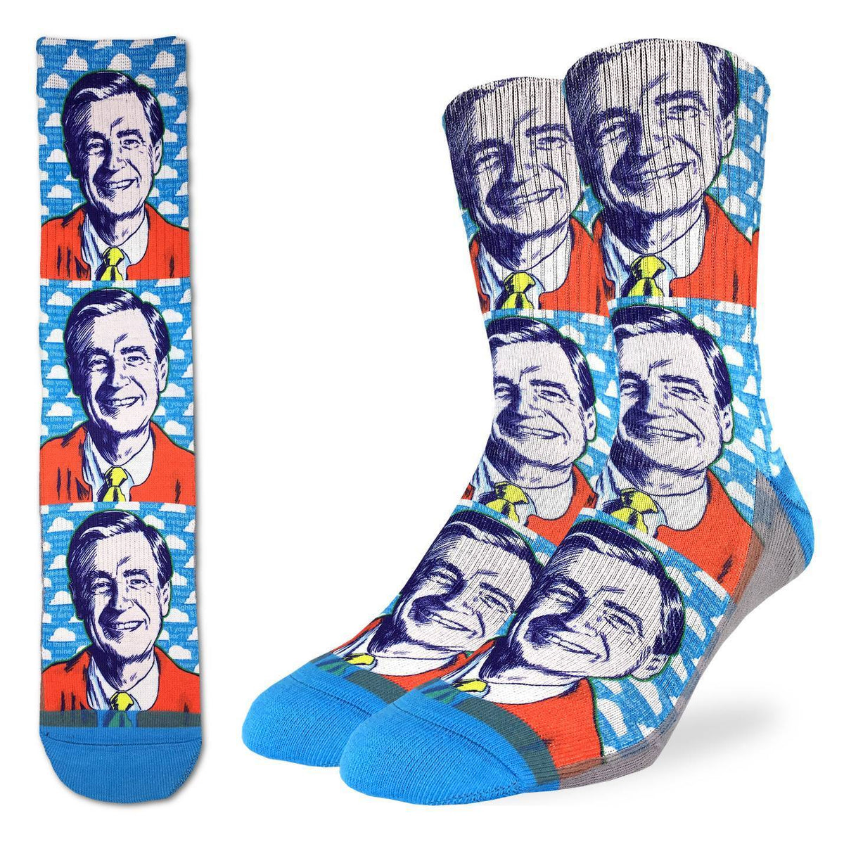 Men's Mister Rogers, Pop Art Socks