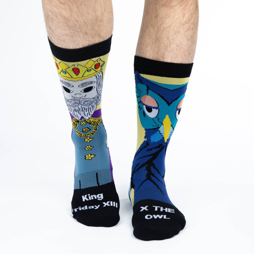 Men's Mister Rogers, King Friday Socks