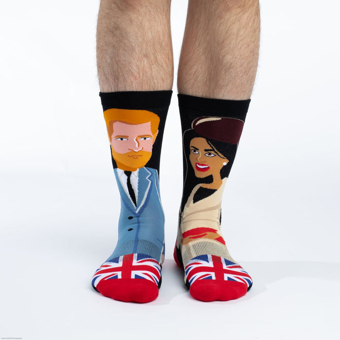 Men's Prince Harry & Meghan Markle Socks