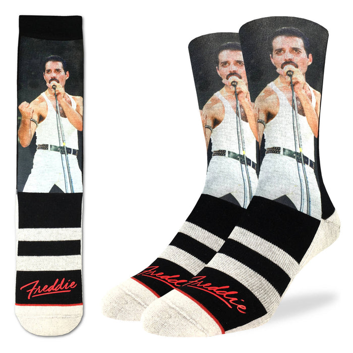 Men's Freddie Mercury, Live Aid Concert Socks