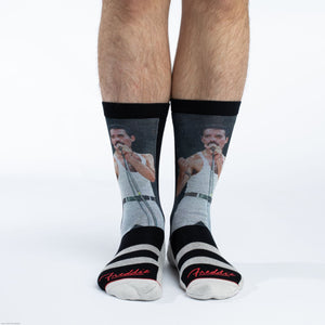 Men's Freddie Mercury, Live Aid Concert Socks