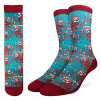 Men's Christmas Sloths Socks