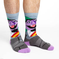 Men's Sesame Street, Count von Count Socks