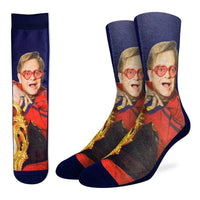 Men's Elton John, On Chair Socks