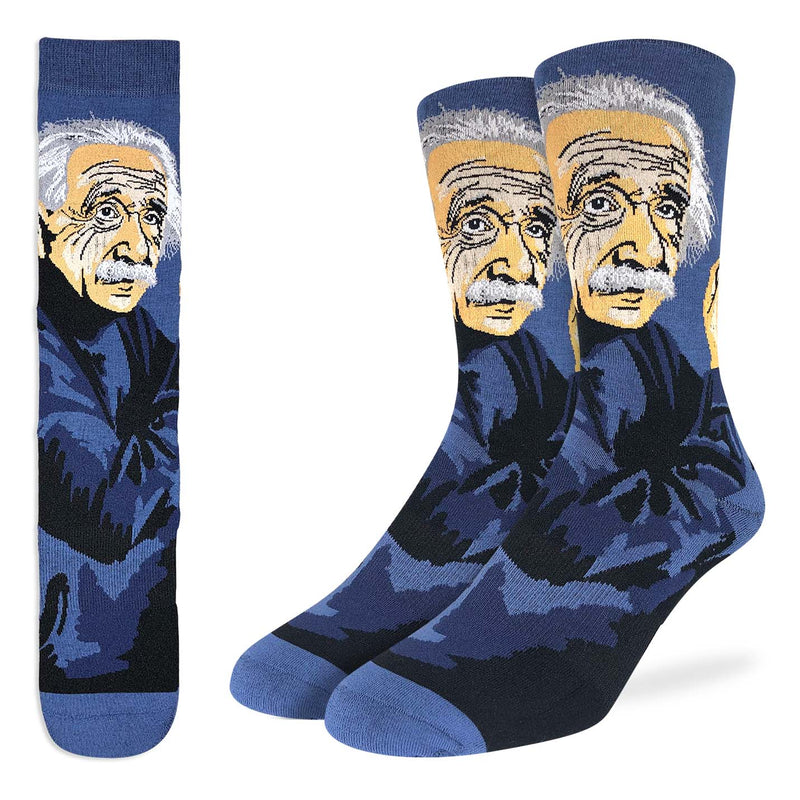 Men's Albert Einstein, Thinking Socks